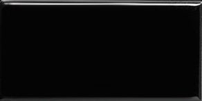 Black Ceramic Subway Tile (Box of 12 sq.ft.)