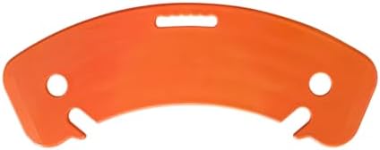 Curved Transfer Board Wheelchair Accessories for Transferring to Wheelchair ,Chair, Bed, Toilet, Car for Patient, Elderly, Disabled, 31.1 * 9.84 * 0.46" 3.64 lbs ABS Transfer Devices (Orange)
