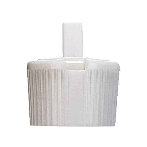 8oz Natural Color HDPE Squeeze Bottles with Disc Cap and Squirt Cap (3 Pack) (8oz)