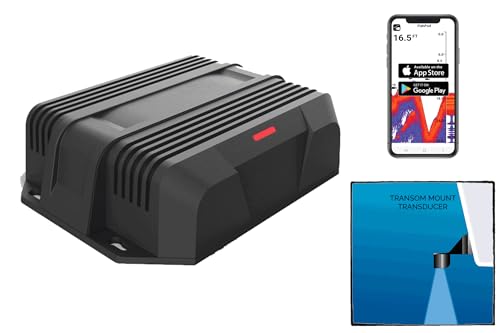 Hawkeye FISHPOD 10BX Boat Mount Bluetooth Fish Finder with AI Technology