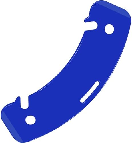 Curved Transfer Board Wheelchair Accessories for Transferring to Wheelchair ï¼Chair, Bed, Toilet, Car for Patient, Elderly, Disabled, 31.1 * 9.84 * 0.46" 3.64 lbs ABS Transfer Devices (Blue)