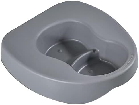 Heavy Duty Large Bariatric Bedpan – Wide Smooth Contoured Stackable Bed Pan – Portable and Easy to Clean - for Bed-Bound/Bedridden Patient for Women and Men (20)