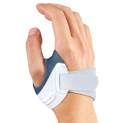 KD Thumb Brace: CMC Thumb Brace for Osteoarthritis CMC Joint Arthritis Pain, Thumb Splint Stabilizer with Thumb Sleeve, Flexible (Medium, Left Hand)