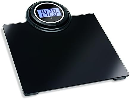 Jobar International Digital Body Weight Bathroom Scale with Extendable Display - Supports Up to 550 lbs.