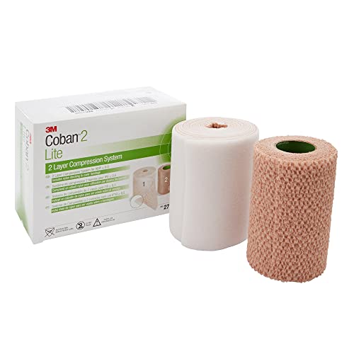 3M⢠Coban⢠2 Lite Two-Layer Compression System with Stocking 2794N, 1 Kit/Carton 8 Carton/Case