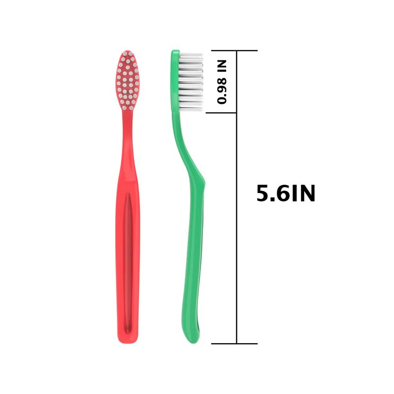 Clypolly Pack of 72 Kids Disposable Prepasted Toothbrush Soft Bristle and Individually Wrap for Toddlers Girls and Boys