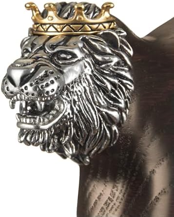 Asterom Walking Cane - Handmade Lion Canes for Men & Women - Wooden, Stylish, Cool Walking Sticks for Men, Seniors