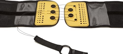 Lumbar Support Belt with Compound Pulley System - Made of Lightweight & Breathable Mesh - Instant Relief for Low Back Pain (XX-Large)