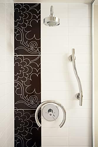 Seachrome 36 inch Bathroom Wave Grab Bar Satin Finish