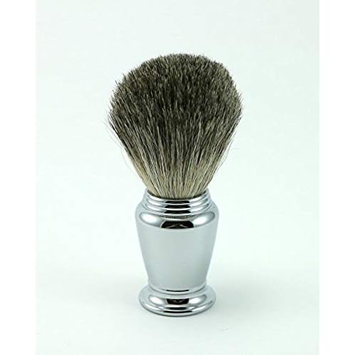 G.B.S Men's Shaving Set With Classic 178 Safety Razor, Shaving Brush Chrome Handle, Stainless Steel Brush Razor Stand, Shaving Bowl With Soap Grooming Kit for Men
