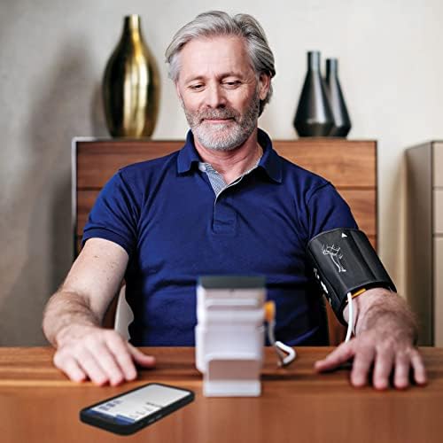 Microlife Series 800 Smart Upper Arm Blood Pressure Monitor for 2 Users, Wide Range Cuff Fits Standard to Large Adult Arms, Bluetooth Connect to Health App (iOS and Android Compatible)