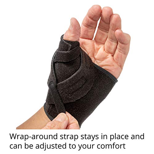 3pp Prima Thumb Brace, Adjustable Brace for CMC Thumb Arthritis and Other Injuries, Left Hand, Size Small