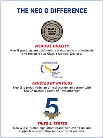Neo-G Knee Sleeve for Daily wearing, Sports - Good for Sprains, Strains, Weak Muscles - Knee Sleeves for Men Women - Airflow