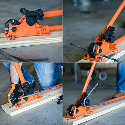 BN Products MBC-16B 1 Manual Bender/Cutter, Orange