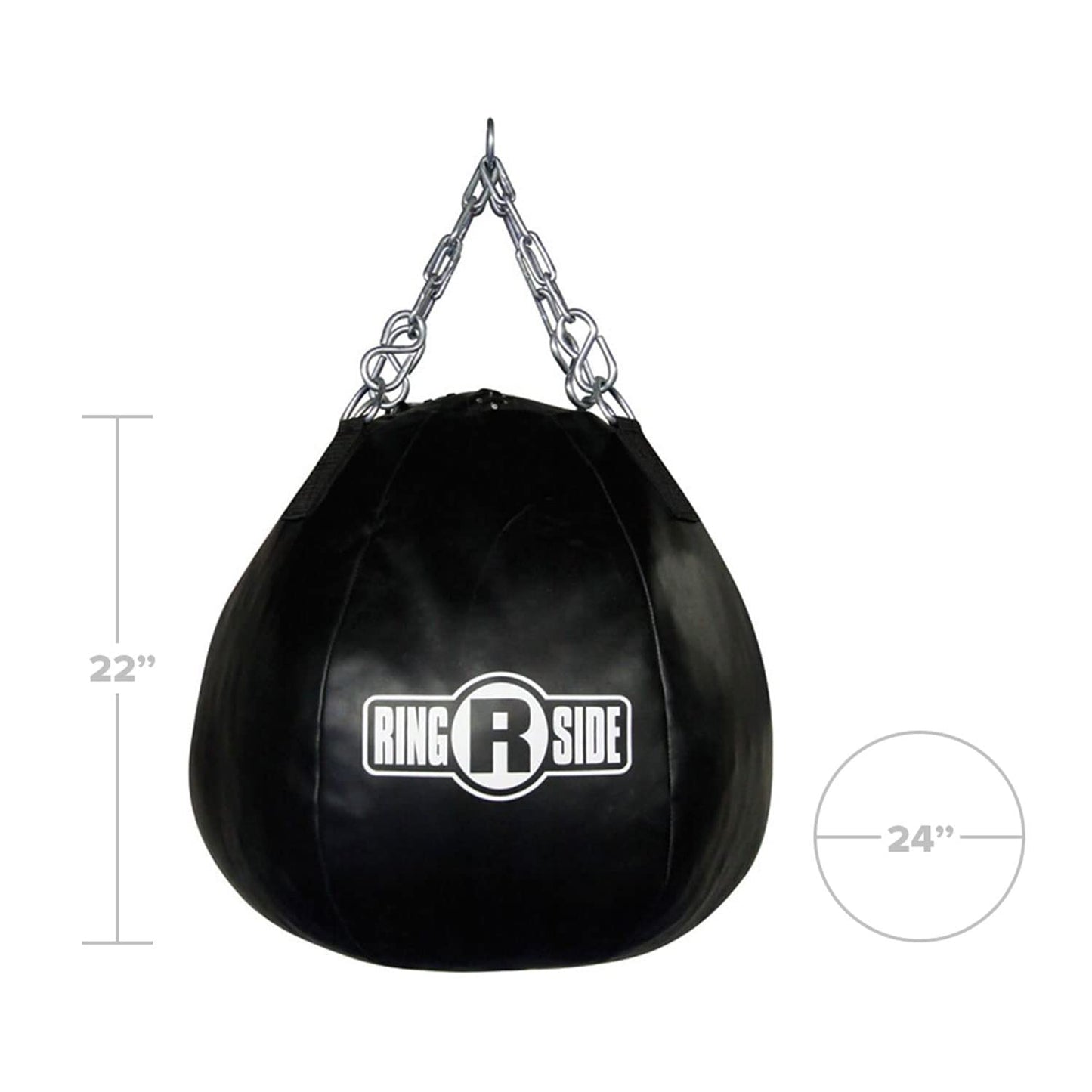 Ringside Body Snatcher Boxing Heavy Bag - Unfilled, Black