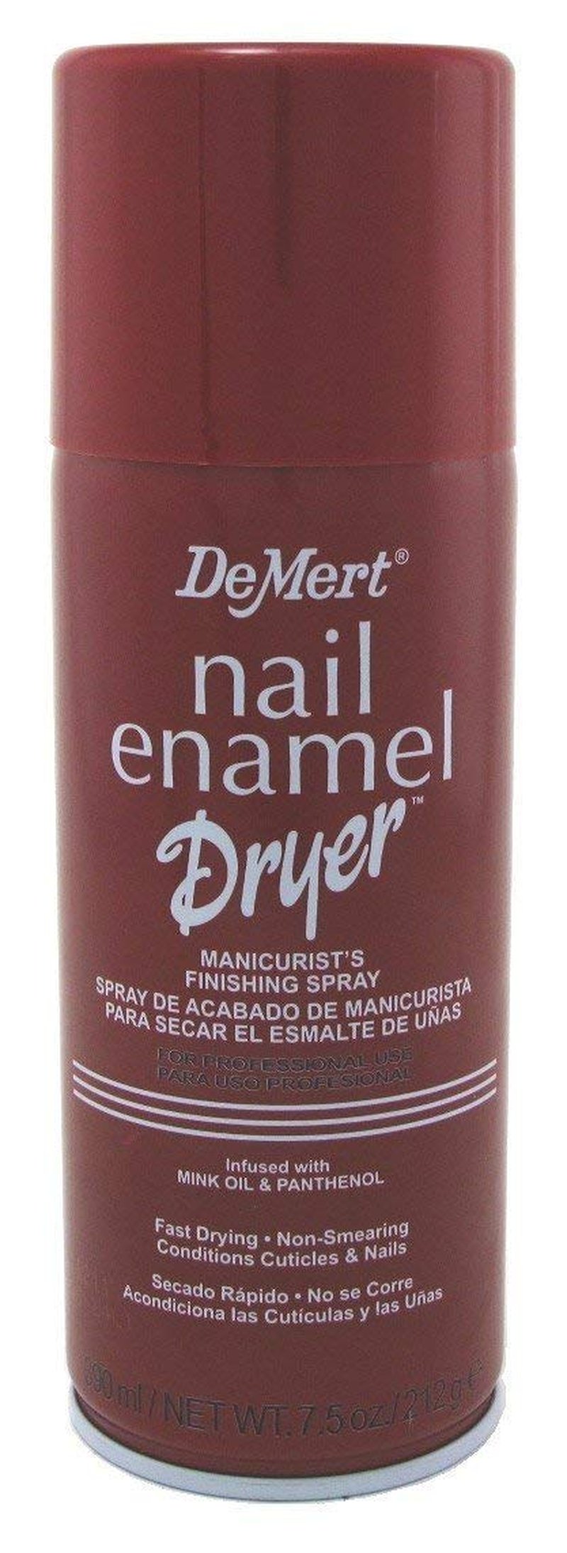 Demert Nail Enamel Dryer Spray 7.5 oz.