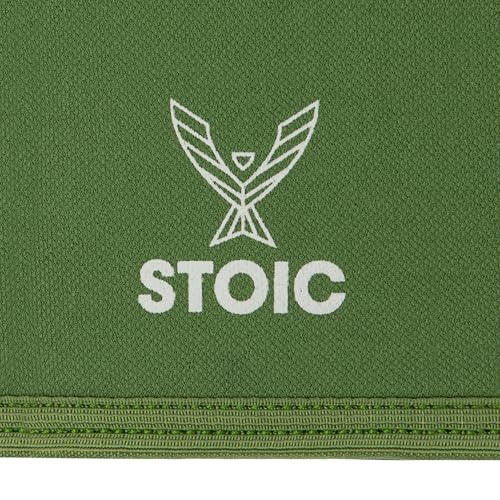 Stoic Knee Sleeves (IPF Approved) – 7mm Knee Support for Powerlifting, Weightlifting & Squats – Used in World Competitions – USAPL & USPA Compliant – Pair for Men & Women (XLarge, Olive)
