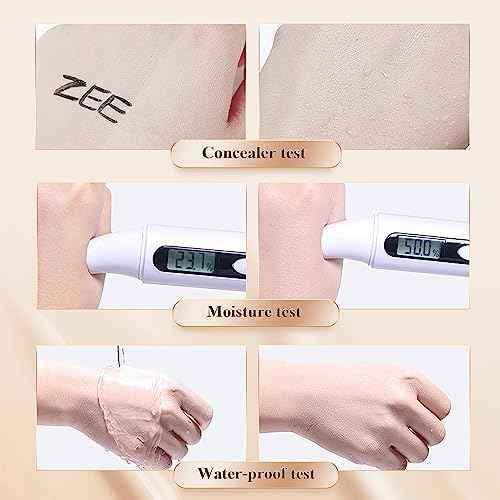 Air Cushion CC Cream - Moisturizing BB Cream Foundation, Long-Lasting Waterproof New Mushroom Head Cushion Foundation Concealer for Even Skin Tone (Buff Beige, 1 PCS)