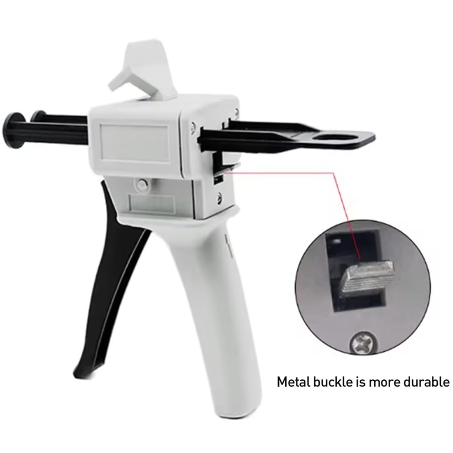 1:1/1:2AB glue gun 50ml epoxy resin glue gun two-component dispensing gun AB epoxy sealant gun applicator manual dispensing gun kit