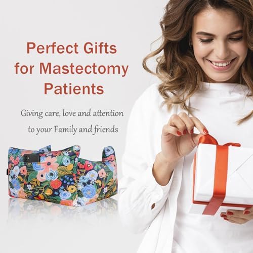 Mastectomy Pillow - Post Surgery Pillow, Breast Pillow for Sleeping After Heart Surgery, Lumpectomy Pillow, Breast Reduction & Augmentation Pillow Double Mastectomy Gifts for Women