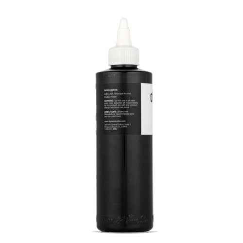 DYNAMIC Color Co- Tattoo Ink Bundle: Black 8 oz Bottle & Opaque Grey 1 oz Smoke Set - Vegan, USA-Made Tattoo Inks for Precision Artistry