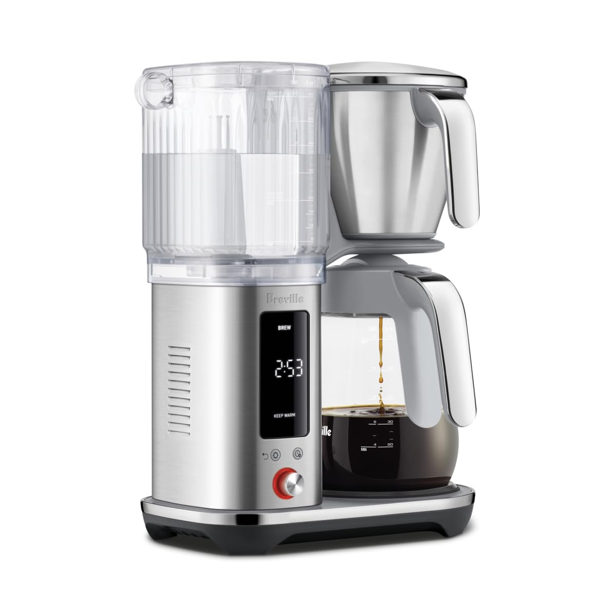 Breville Luxe Brewer Glass, Clear