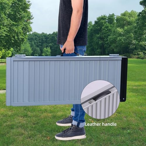 Portable Wheelchair Ramp 3FT,No-Slip Aluminum Folding Handicap Ramp 800lbs Load Capacaity,Wheel Chair ramp for Home Steps,Stairs,car
