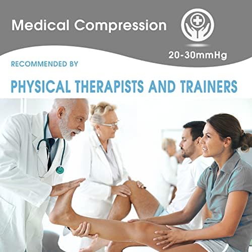 Compression Socks for Women & Men Open Toe (3 Pairs), Ankle Brace Compression Sleeve with Neuropathy, Foot Compression sleeve for Swelling, Pain & Plantar Fasciitis Relief (Black, S)