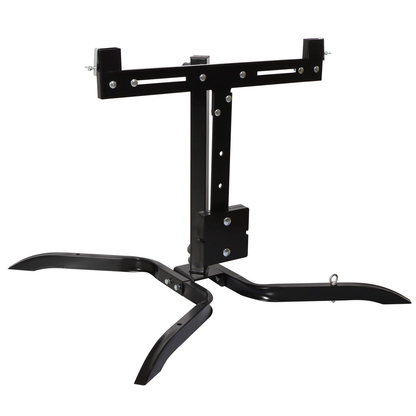 Highwild Adjustable Swinger Target Stand for Paper & Cardboard Silhouette Shooting Target X-Leg Stand Base Fits 1x2 Wooden Posts for Shooting Range