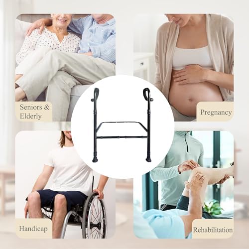 Retaodlth Stand Assist - Adjustable Mobility Standing Aid Rail for Couch, Chair - Assistance Handle for Patients, Elderly, Seniors and Disabled, Extra Pair of Handles
