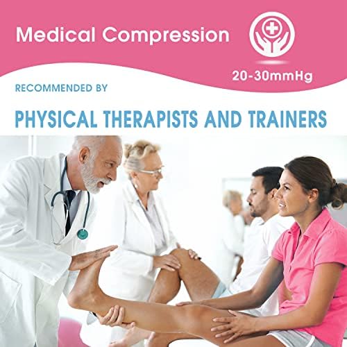 Compression Socks for Women & Men Open Toe (3 Pairs), Ankle Brace Compression Sleeve with Neuropathy, Foot Compression sleeve for Swelling, Pain & Plantar Fasciitis Relief (Multi, S)