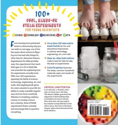 Awesome Science Experiments for Kids: 100+ Fun STEM / STEAM Projects and Why They Work