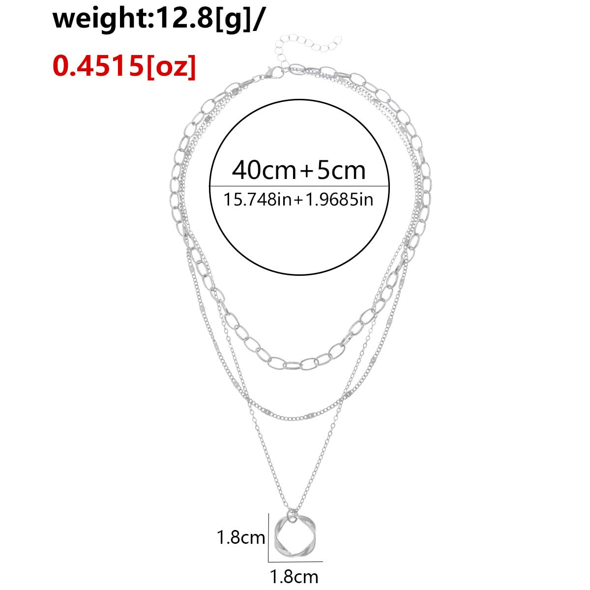 JELLYSEE Gold Necklaces for Women - 14K Gold Plated Layering Necklaces Trendy Circle Paperclip Chain Pendant Choker Necklace, Simple Diamond Cross Bow Jewelry Set Gifts for Women