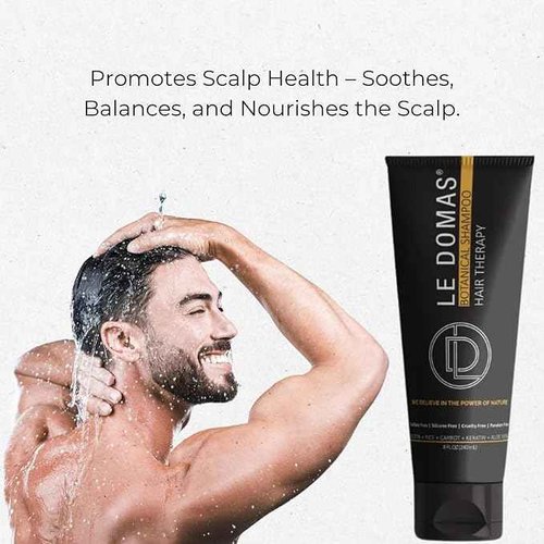 LE DOMAS Botanical Hair & Body Care Set β Hydrating Face Wash, Midnight Skincare Body Wash, Hair Growth Shampoo and Conditioner, Sulfate Free Formula with Natural Ingredients for All Hair & Skin Types