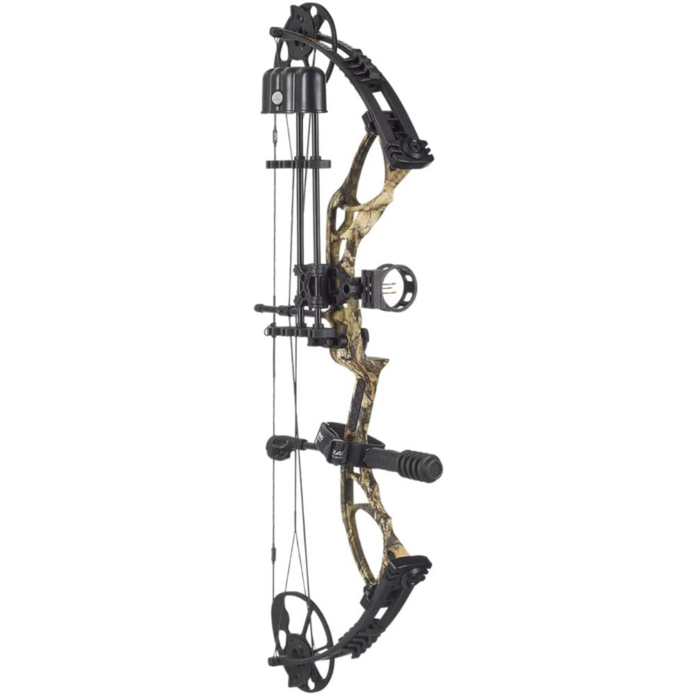 DIAMOND ARCHERY Edge XT Adjustable Accurate Stable Fully Accessorized Versatile Compound Hunting Bow, Breakup Country, Right Hand