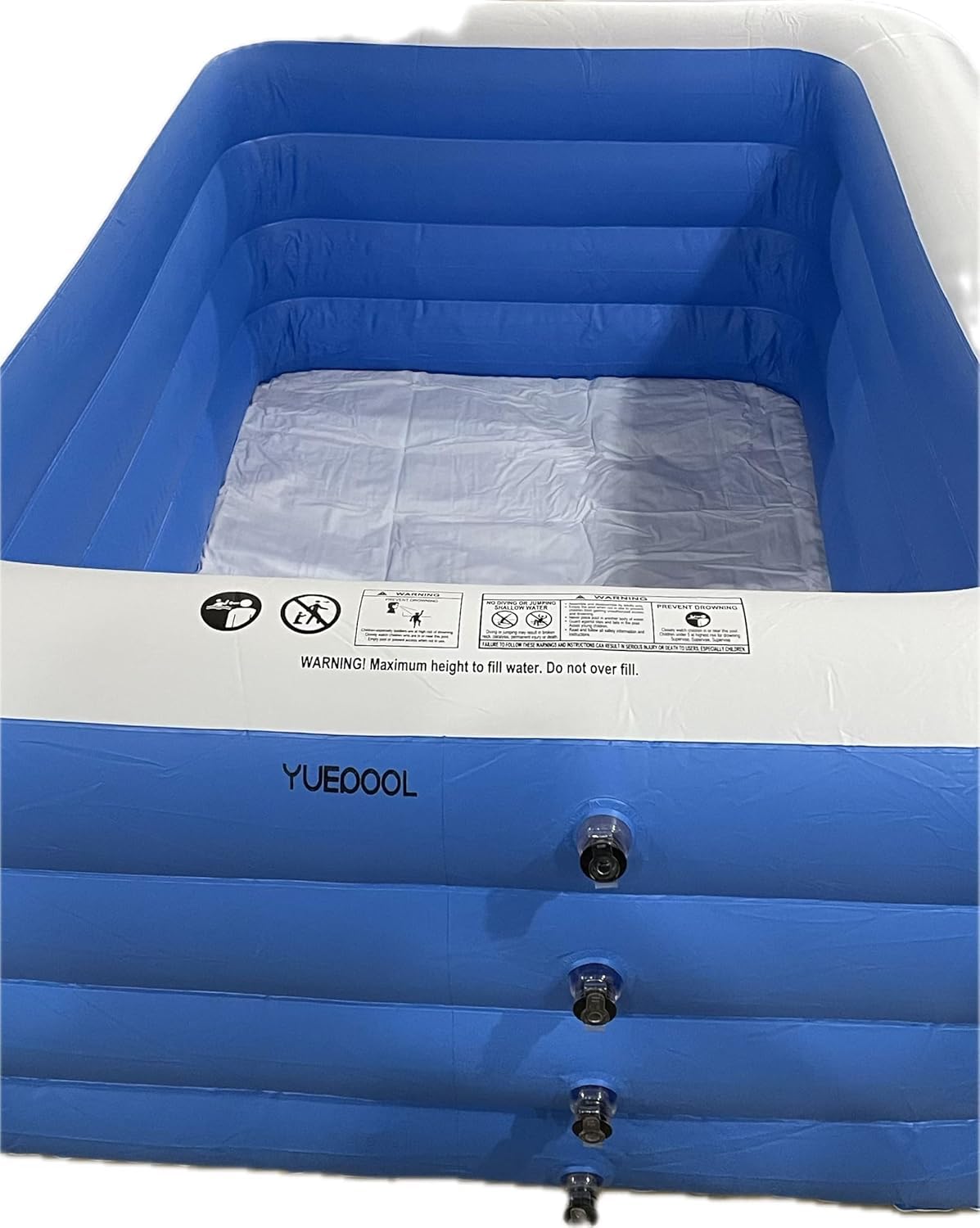 Inflatable Swimming Pool, 79" x 58" x 29" Thickened Family Above Ground Pool for Outdoor, Backyard, Garden, Summer Water Party