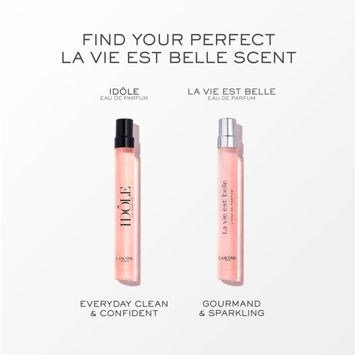 Lancôme Women’s Perfume Travel Bundle - La Vie Est Belle Eau de Parfum 0.34 Fl Oz & Idôle Eau de Parfum 0.34 Fl Oz - Travel Size Perfumes