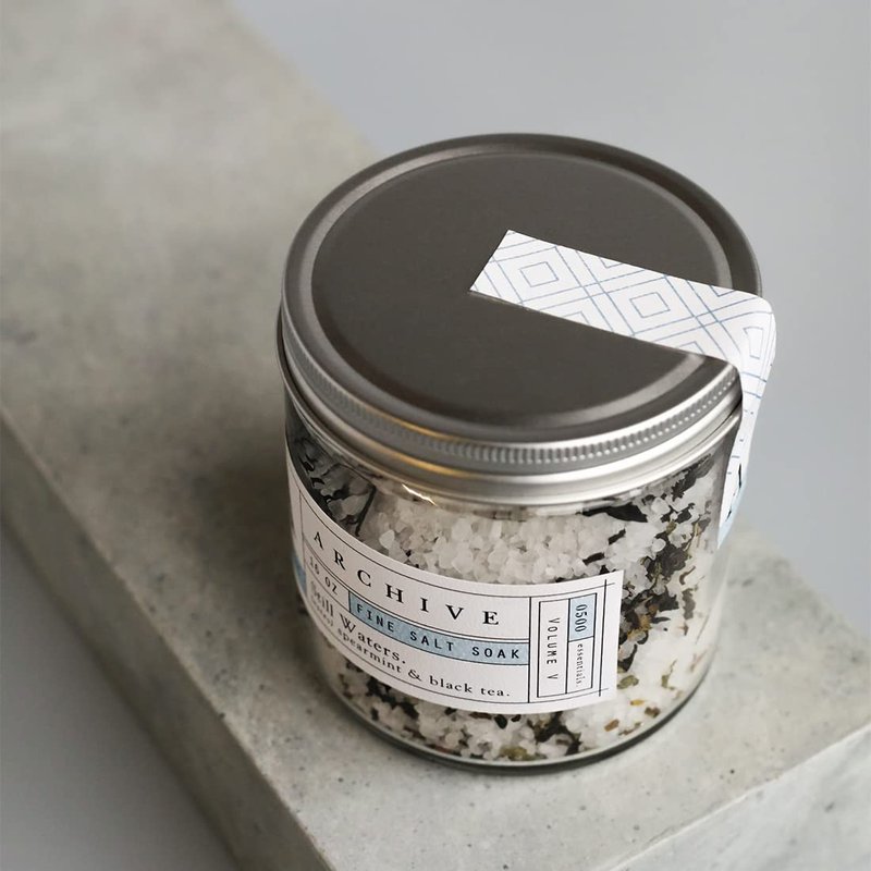 Still Waters Salt Soak - Purifying Detox Bath Salts with Natural Ingredients | 16 oz Relaxing Soak for Men & Women