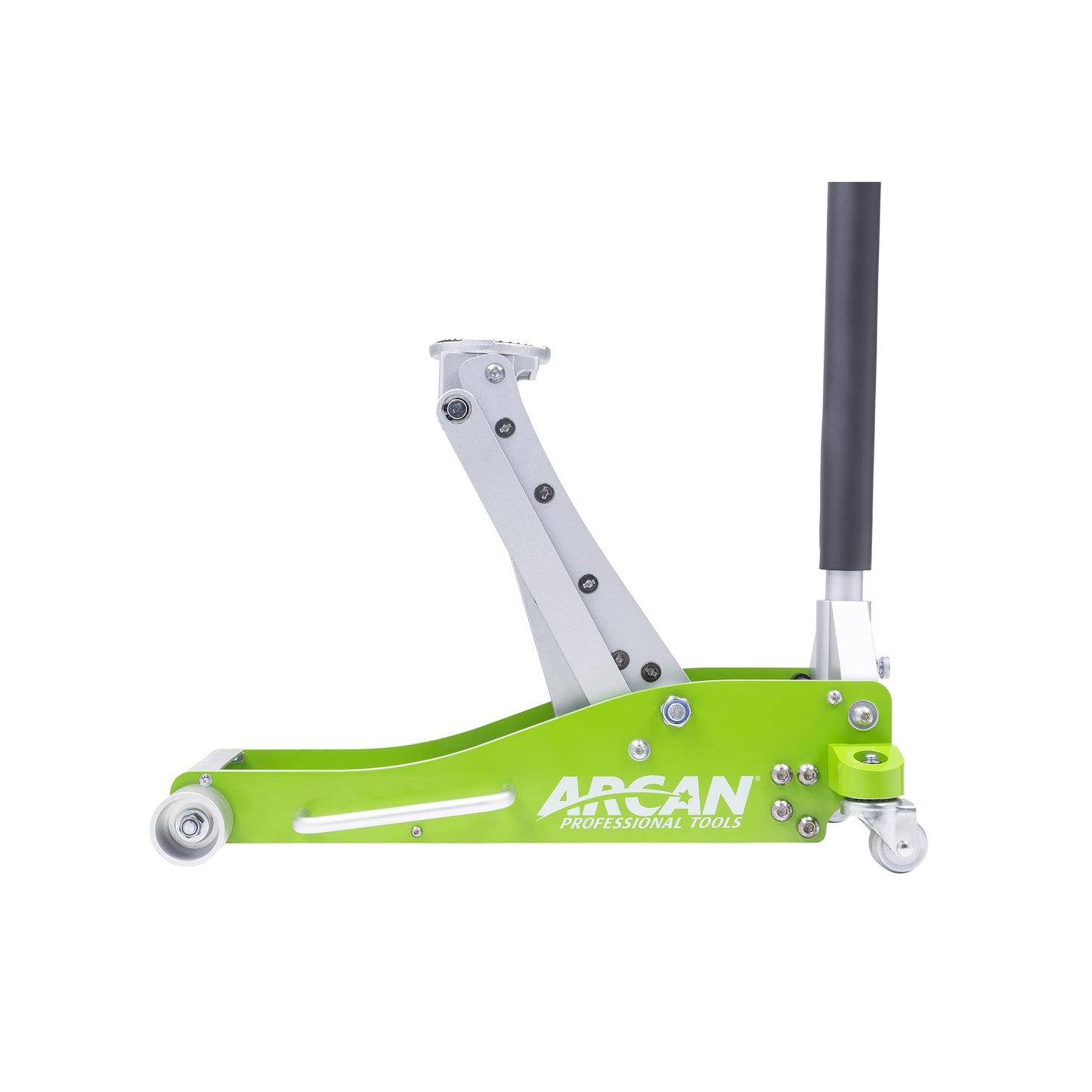 ARCAN 3-Ton Quick-Rise Aluminum Floor Jack with Dual Pump Pistons, Reinforced Lift Arm, Side-Mount Handle, 3.75"–18" Lift Range, Updated Model A20019