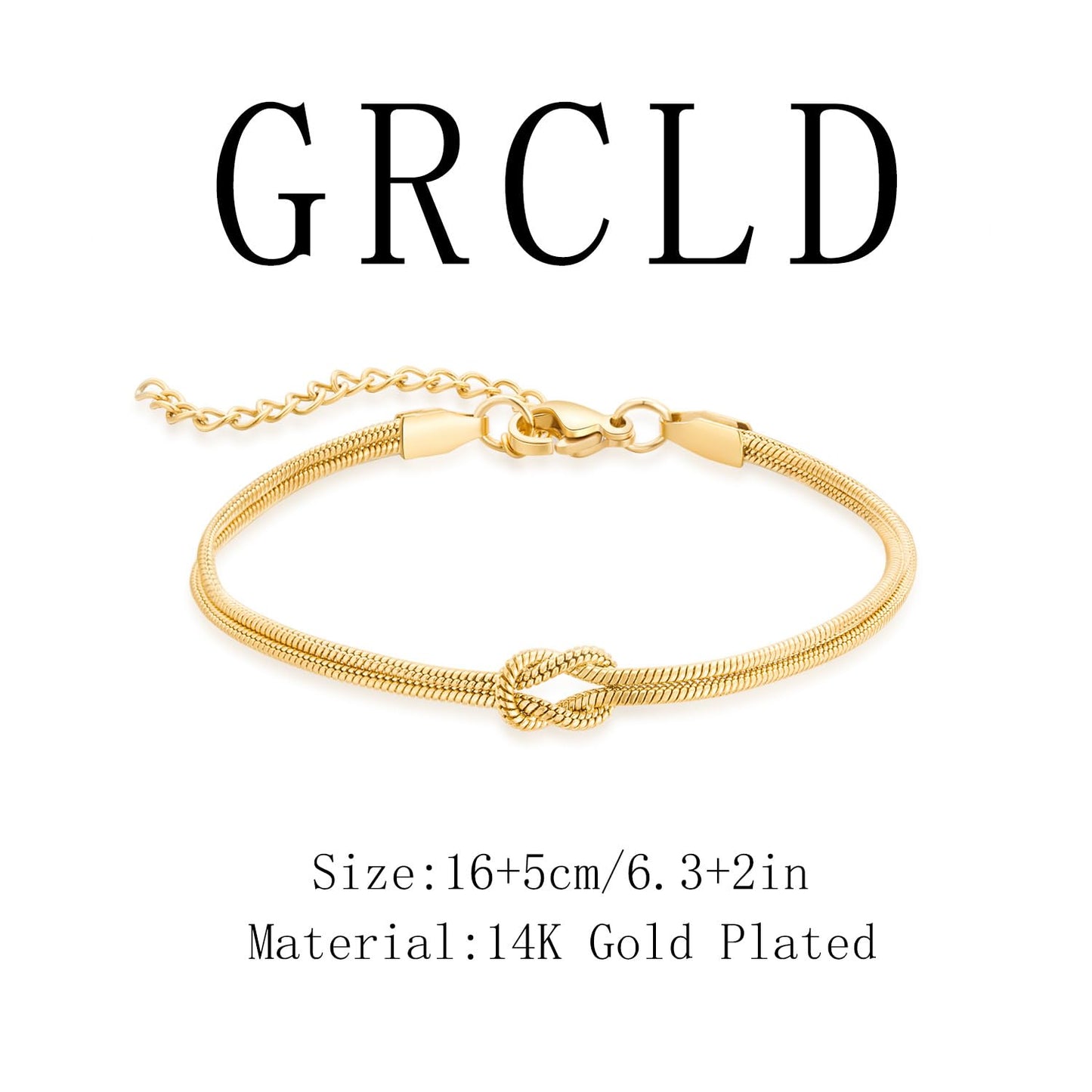 GRCLD Matching Bracelets for Couples Love Knot Bracelet Pinky Promise Soulmate Relationship Friendship Bracelets Forever Infinity Jewelry Gifts for Women Teen Her Him (LOVE-S)