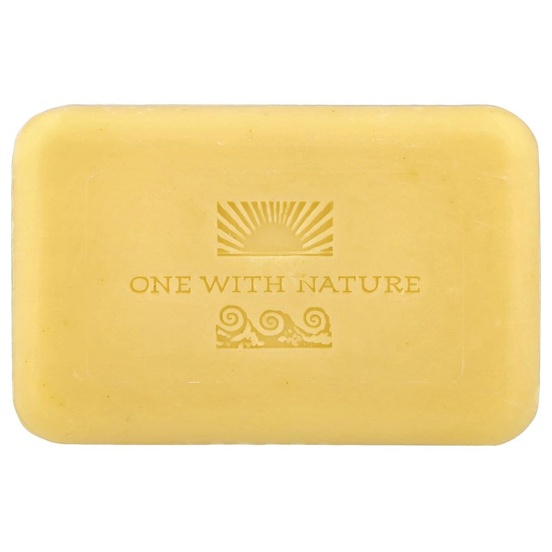 One With Nature Dead Sea Mineral Soap, Lemon Sage, 7-Ounces (Pack of 6)