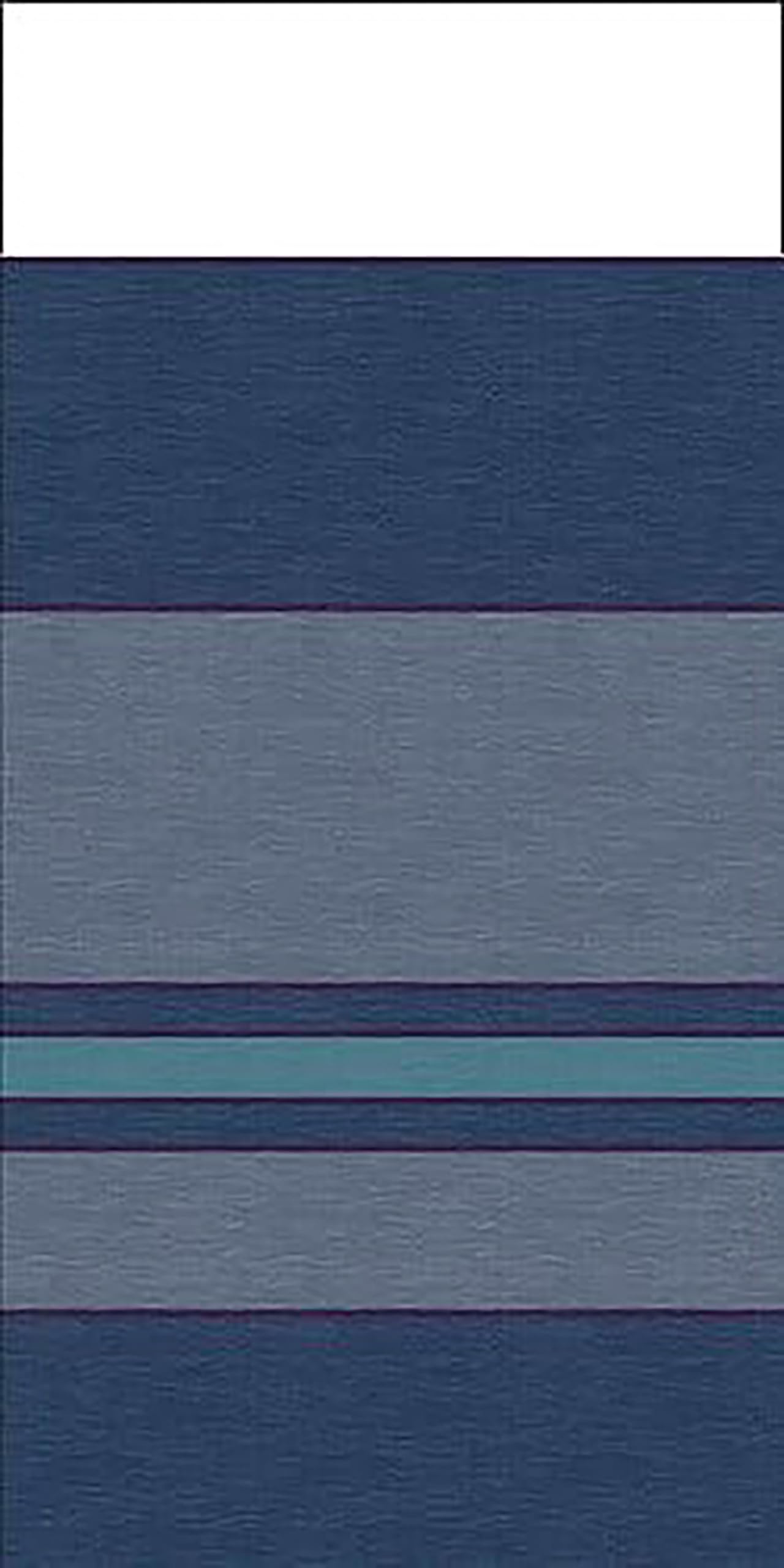 Carefree IE0557C00 SL Premium Indigo Blue 5.5' Long RV Camper Complete Window Awning with White Arms (Indigo with White Wrap and Red Tenera Thread)