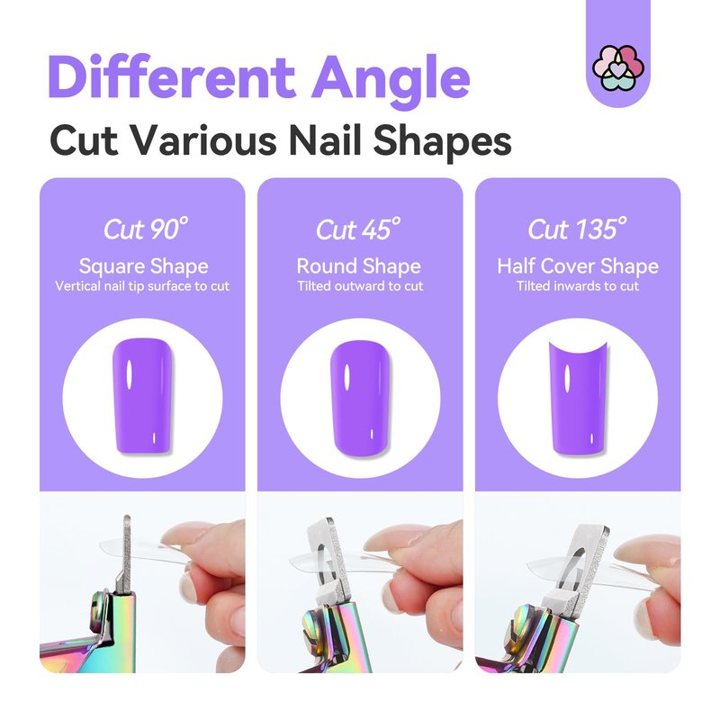 Saviland Monomer Acrylic Nail Liquid – 8.11fl.oz Acrylic Liquid with 3PCS Acrylic Brushes Size Saviland Acrylic Nail Cutters for Nail Tips: Chameleon Acrylic Nails Clipper