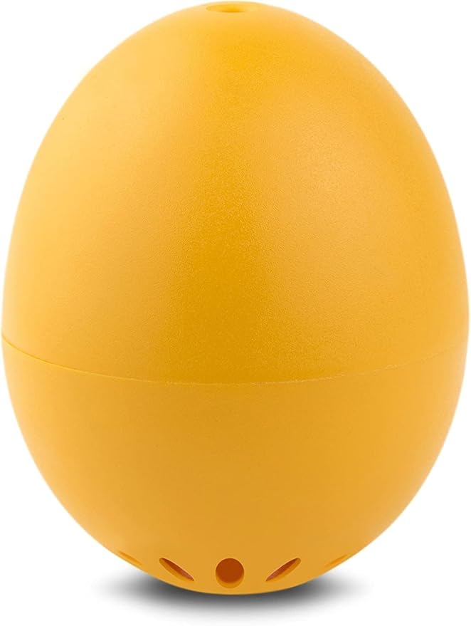 BeepEgg Basic Orange β Egg Timer for Boiling Eggs β Musical Egg Cooker for Soft, Medium, Hard Boiled Eggs β Food Safe β Singing Floating Egg Timer β Egg Cooker for 3 Levels of Doneness - Brainstream