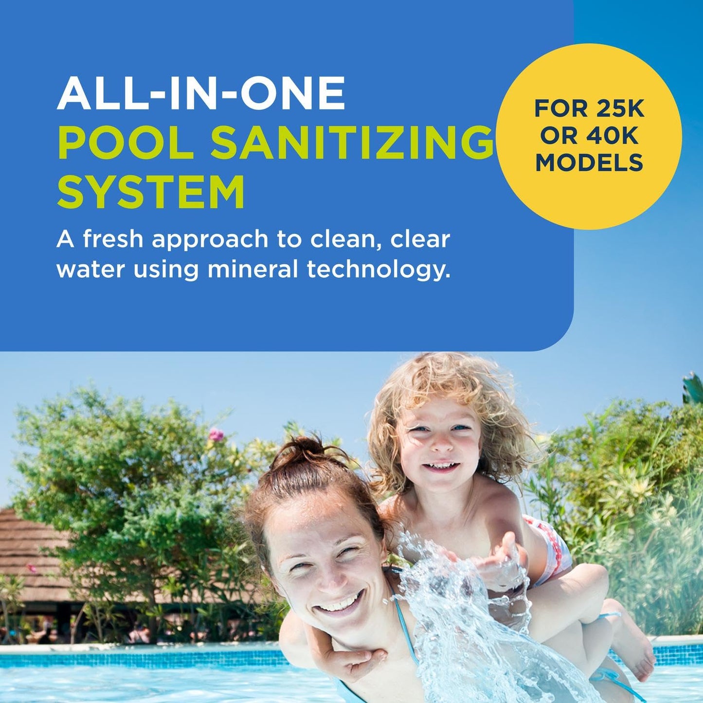 FROG Bac Pac Replacement Chlorine Cartridges for use with Pool FROG Model 5400 and 6100 Cyclers - Prefilled for Easy & Convenient Pool Sanitizing & Water Care - 6 Pack