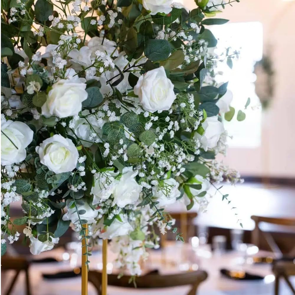 LYLYFAN Babys Breath Artificial Flowers,12 Pcs Gypsophila Faux Flowers for Wedding Party Home Garden Decoration