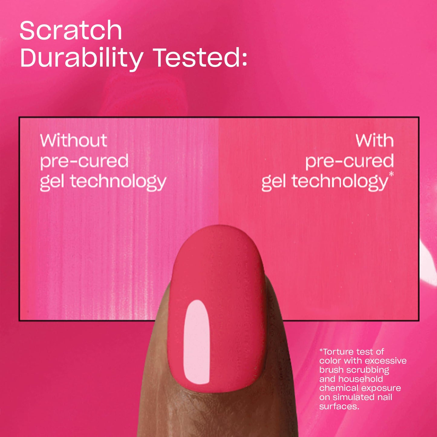 OPI Infinite Shine At Strong Last | Opaque Bright Pink Crème Long Wear Gel Like Nail Polish | Vegan, Long Lasting, Streak Free