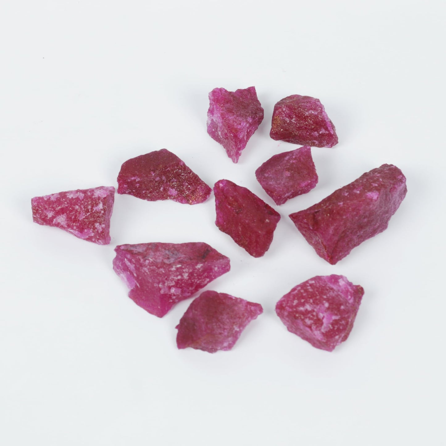 REAL-GEMS 73.5 Ct Natural Royal Red Ruby Raw Rough Loose Gemstone for Lapidary AXD-766