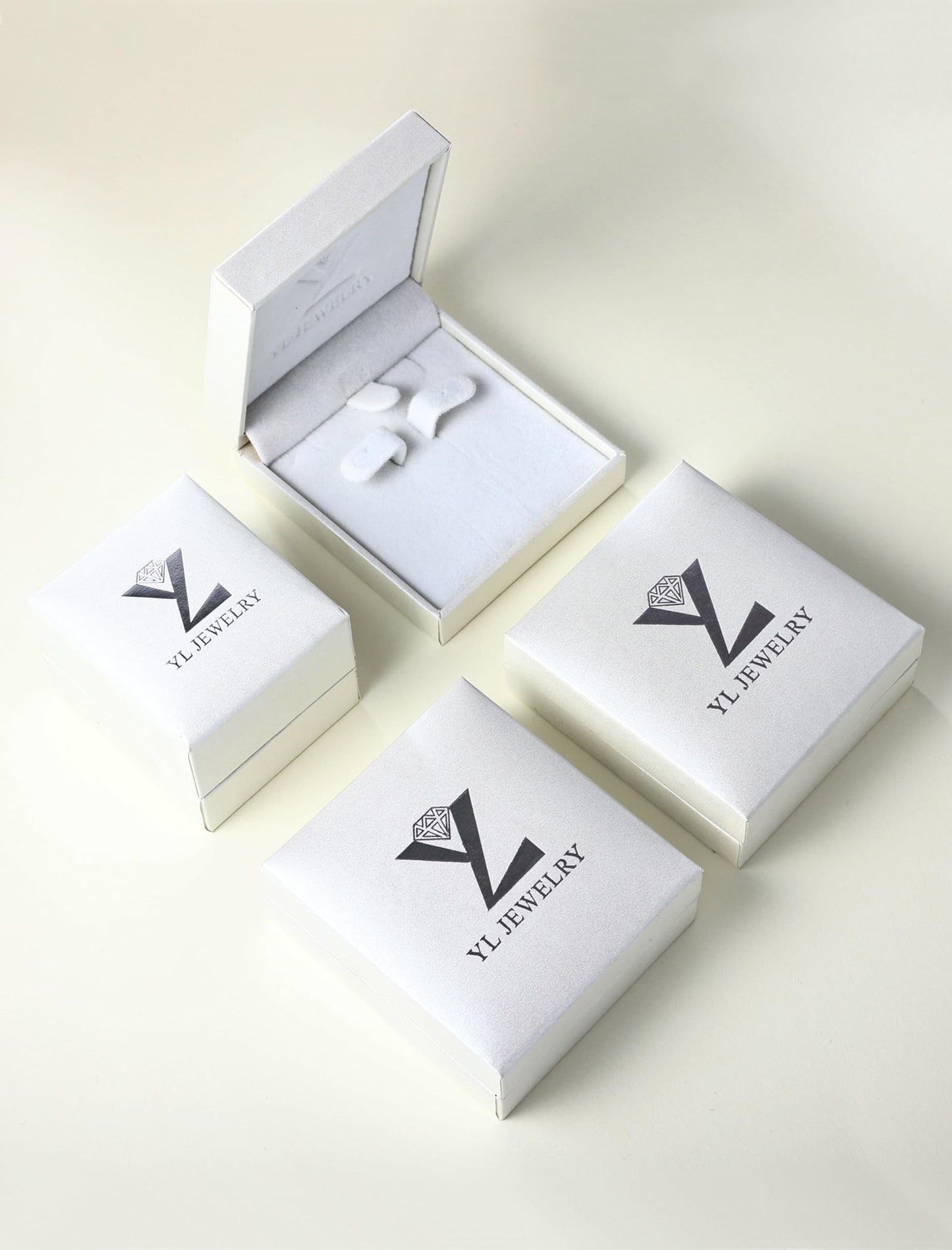 YL Solitaire Dangle Drop Earrings 925 Sterling Silver Leverback Earrings 8X10MM Square Created Tanzanite Jewelry