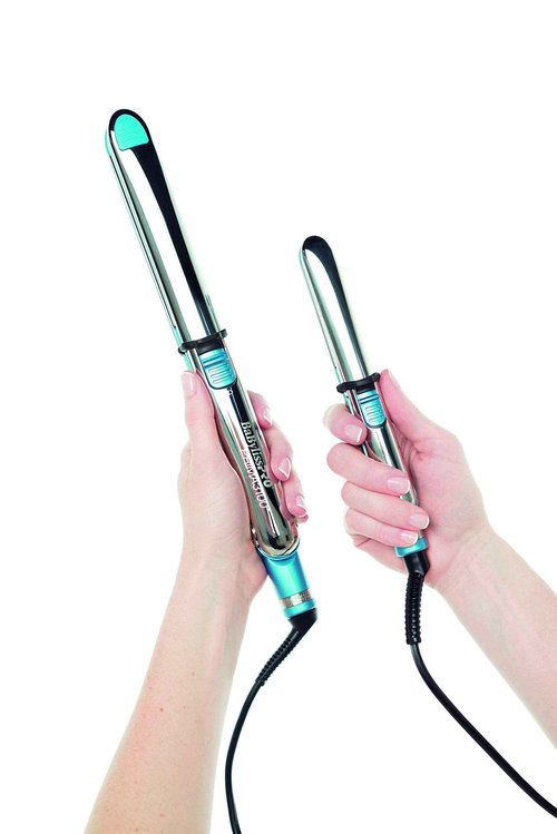 BaBylissPRO Flat Iron Hair Straightener, 3/4 Inch Nano Titanium Prima 2000 Mini Travel, Hair Styling Tools & Appliances, BNT2000UC